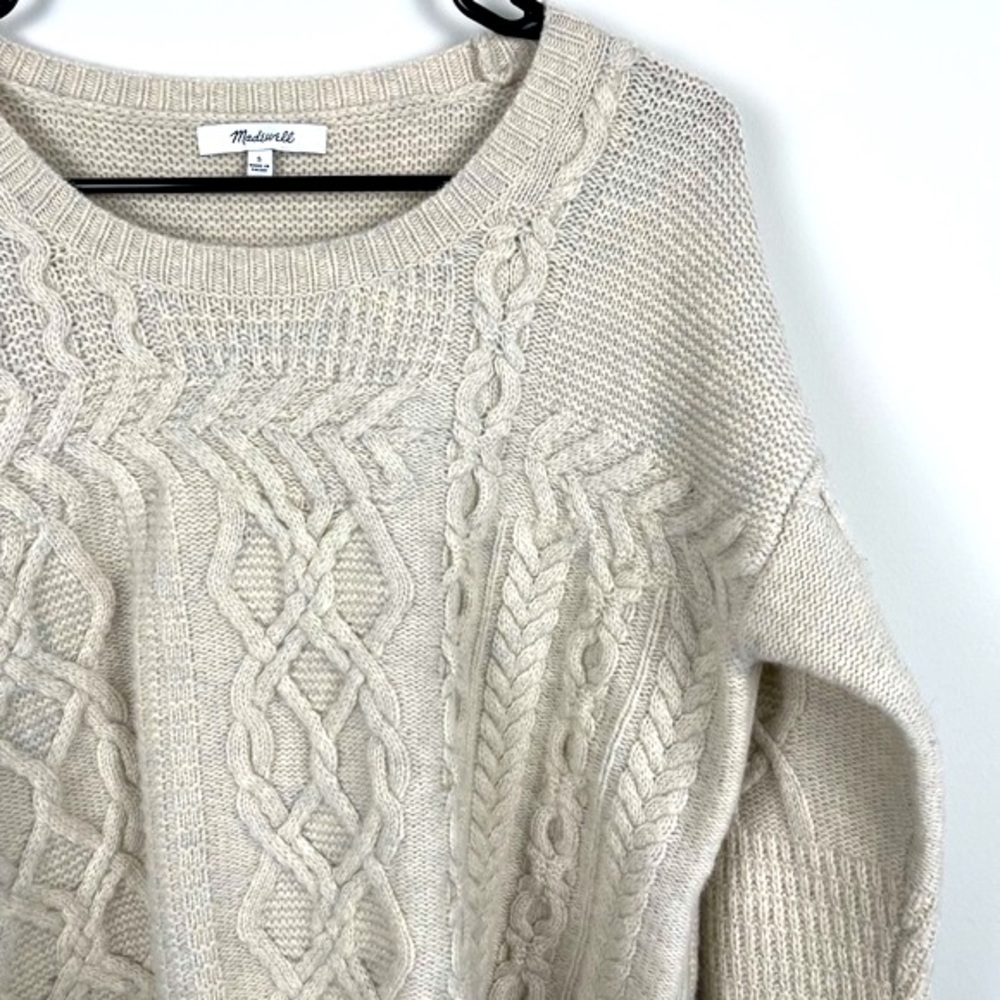 Madewell Open-Side Bobble Pullover Sweater - Picture 11 of 16